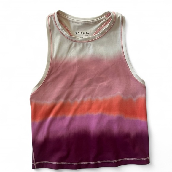 Athleta Women's Sunset Razor Neck Athletic Tank Top - Picture 1 of 3